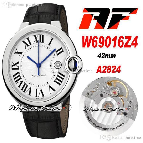 af 42mm a2824 automatic mens watch steel case silver texture dial black roman markers calfskin leather strap super edition 2022 watches pure, Slivery;brown
af 42mm a2824 automatic mens watch steel case silver texture dial black roman markers calfskin leather strap super edition 2022 watches pure, Slivery;brown