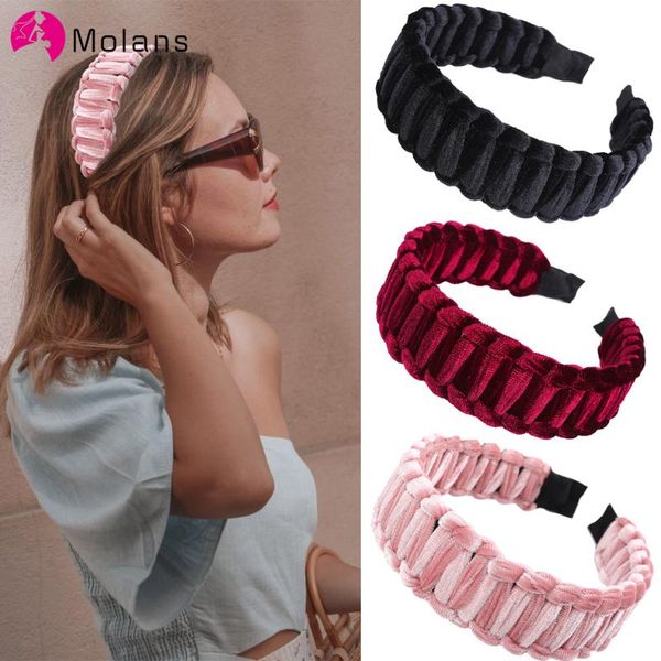 molans 2021 velet knotted headbands for women wide hair bands hoop girls fashion bezel hairbands headwear accessories
molans 2021 velet knotted headbands for women wide hair bands hoop girls fashion bezel hairbands headwear accessories
