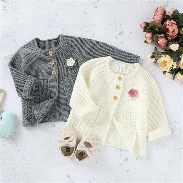 Cute Spring Baby Sweater Newborn Girls Knitted Cardigans Causal Toddler Long Sleeves Knitwear Jackets Children Knit Tops, Blue
Cute Spring Baby Sweater Newborn Girls Knitted Cardigans Causal Toddler Long Sleeves Knitwear Jackets Children Knit Tops, Blue