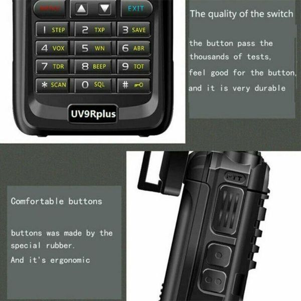 baofeng uv-9r plus waterproof ip68 walkie talkie high uv9r long cb two ham power radio range 30-50 way km portable y8p1
baofeng uv-9r plus waterproof ip68 walkie talkie high uv9r long cb two ham power radio range 30-50 way km portable y8p1