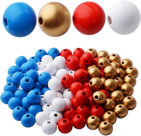 other 100pcs 16 mm colorful wooden spacer beads natural wood round ball loose for diy jewelry making crafting, hole: 3.8mm
other 100pcs 16 mm colorful wooden spacer beads natural wood round ball loose for diy jewelry making crafting, hole: 3.8mm
