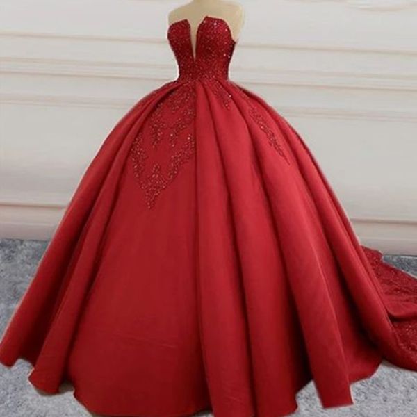 red quinceanera dresses lace appliques beaded strapless sweet 16 dress plus size prom party gowns, Blue;red
red quinceanera dresses lace appliques beaded strapless sweet 16 dress plus size prom party gowns, Blue;red