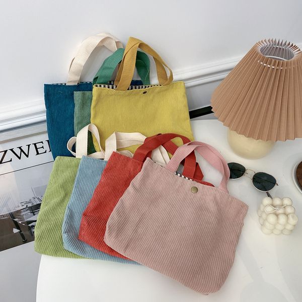 new retro women's bag college style morandi tone small bags hand carrying cosmetic bags corduroy bento bag change, Black
new retro women's bag college style morandi tone small bags hand carrying cosmetic bags corduroy bento bag change, Black