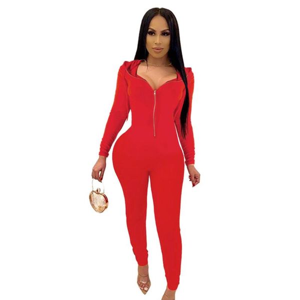 women's jumpsuits & rompers tmustobe casual hoodie jumpsuit women long sleeve skinny romper zipper pencil pants solid color overalls ou, Black;white
women's jumpsuits & rompers tmustobe casual hoodie jumpsuit women long sleeve skinny romper zipper pencil pants solid color overalls ou, Black;white