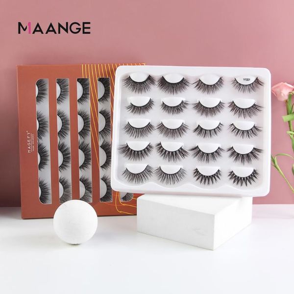 10pairs mix 3d faux mink eyelashes makeup natural long false dramatic lashes extension handmade fake eyelash maquiagem
10pairs mix 3d faux mink eyelashes makeup natural long false dramatic lashes extension handmade fake eyelash maquiagem