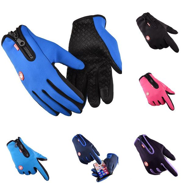 cycling gloves outdoor sports riding fleece warm mountaineering skiing full-finger touch screen windproof zipper waterproof s8b0752, Black
cycling gloves outdoor sports riding fleece warm mountaineering skiing full-finger touch screen windproof zipper waterproof s8b0752, Black