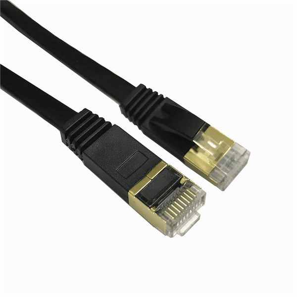 cat-7 10 gigabit ethernet ultra flat patch cable for modem router lan network built with shielded rj45 connectors 1/1.8/3/5m
cat-7 10 gigabit ethernet ultra flat patch cable for modem router lan network built with shielded rj45 connectors 1/1.8/3/5m