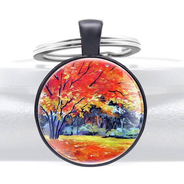 keychains fashion autumn tree painting glass dome pendant key chain men women jewelry gifts rings, Silver
keychains fashion autumn tree painting glass dome pendant key chain men women jewelry gifts rings, Silver
