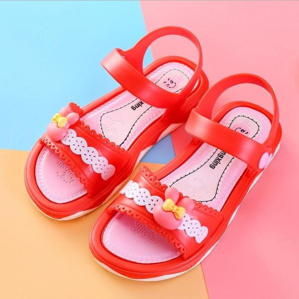 korean version of girls sandals kids plastic shoes 2021 summer children's beach student fashion princess, Black;red
korean version of girls sandals kids plastic shoes 2021 summer children's beach student fashion princess, Black;red