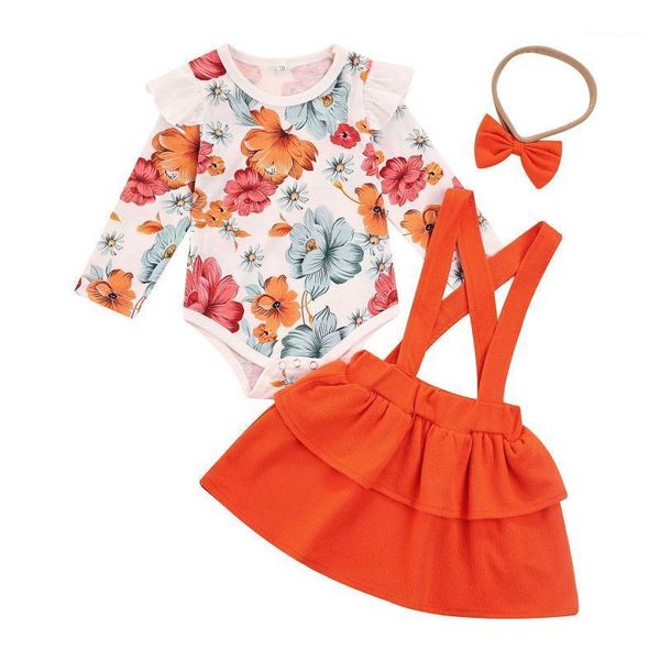 clothing sets 3 pcs baby girls casual outfits, flower print sleeve round neck playsuit + solid color suspender skirt bow headband1, White
clothing sets 3 pcs baby girls casual outfits, flower print sleeve round neck playsuit + solid color suspender skirt bow headband1, White