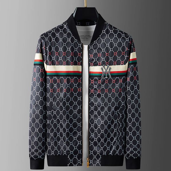 light luxury brand embroidered men's spring and autumn baseball flight suit hip hop et men, Black;brown
light luxury brand embroidered men's spring and autumn baseball flight suit hip hop et men, Black;brown
