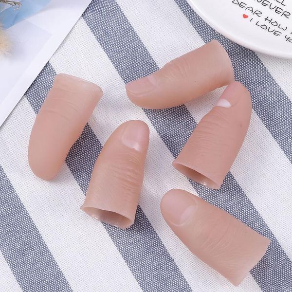 false nails 20pcs finger cover playthings fake sleeve thumb props, Red;gold
false nails 20pcs finger cover playthings fake sleeve thumb props, Red;gold