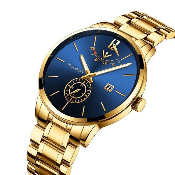wristwatches high-end gold men's watch brand military quartz stainless steel strap sports waterproof luminous calendar student, Slivery;brown
wristwatches high-end gold men's watch brand military quartz stainless steel strap sports waterproof luminous calendar student, Slivery;brown