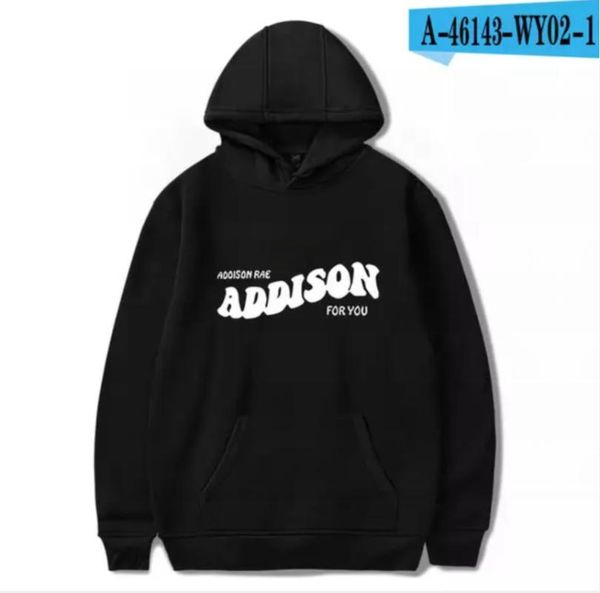 men's hoodies & sweatshirts hip hop novelty addison rae for you printed men/women youthful sweatshirt adult/child pullovers, Black
men's hoodies & sweatshirts hip hop novelty addison rae for you printed men/women youthful sweatshirt adult/child pullovers, Black
