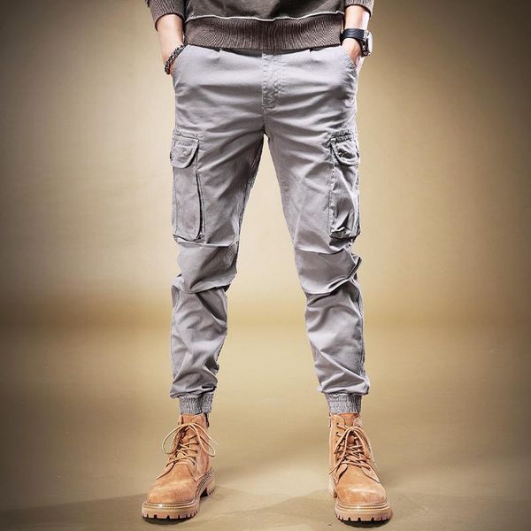 men's jeans streetwear fashion men loose fit big pocket casual cargo pants overalls designer hip hop joggers trousers, Blue
men's jeans streetwear fashion men loose fit big pocket casual cargo pants overalls designer hip hop joggers trousers, Blue