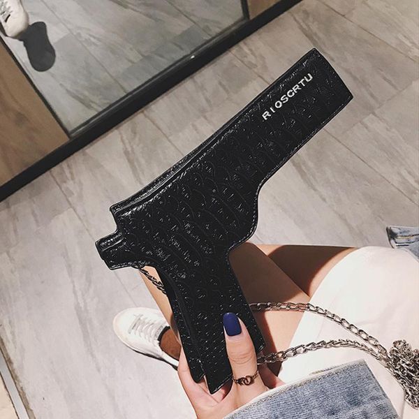 evening bags personality gun shape women shoulder bag 2022 fashion designer luxury handbag pu chain crossbody for female small purse
evening bags personality gun shape women shoulder bag 2022 fashion designer luxury handbag pu chain crossbody for female small purse