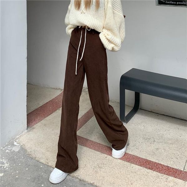 women's pants & capris vintage corduroy baggy women fall fashion high-waist wide leg straight trousers female elastic casual bottoms mu, Black;white
women's pants & capris vintage corduroy baggy women fall fashion high-waist wide leg straight trousers female elastic casual bottoms mu, Black;white