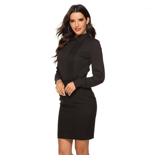 women fashion chiffon ol pleated blouse body shirts long sleeve turn-down collar blusa feminina s-xxl white black women's blouses &
women fashion chiffon ol pleated blouse body shirts long sleeve turn-down collar blusa feminina s-xxl white black women's blouses &