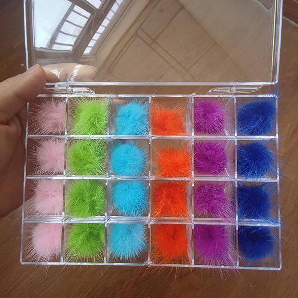 nail art decorations 24pcs detachable magnet ball fluffy 3d colorful 27*27mm puffy pom pons kit jewelry manicure accessories diy nails charm, Silver;gold
nail art decorations 24pcs detachable magnet ball fluffy 3d colorful 27*27mm puffy pom pons kit jewelry manicure accessories diy nails charm, Silver;gold