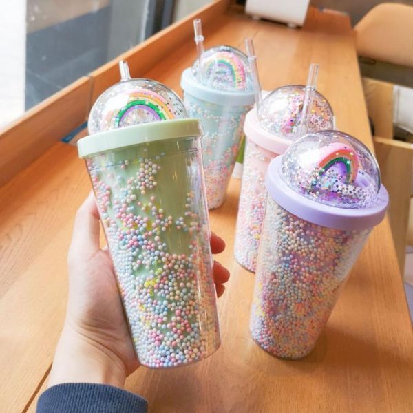 mugs with lid rainbow bubble straw cup girl heart student high-value ins water summer cold drink juice portable plastic
mugs with lid rainbow bubble straw cup girl heart student high-value ins water summer cold drink juice portable plastic