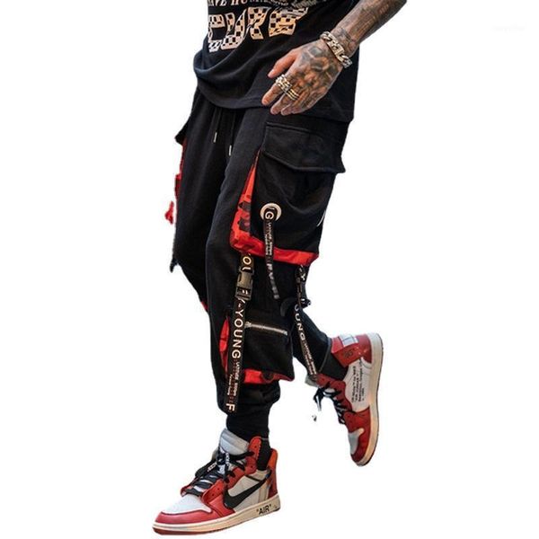 men's pants jogging men cargo 2021 street hip hop casual pocket cotton sports harajuku fashion, Black
men's pants jogging men cargo 2021 street hip hop casual pocket cotton sports harajuku fashion, Black