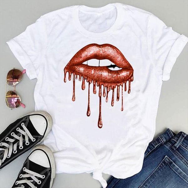 cartoon lip funny clothing cute womens short sleeve graphic summer fashion print female clothes tees t shirt, White
cartoon lip funny clothing cute womens short sleeve graphic summer fashion print female clothes tees t shirt, White