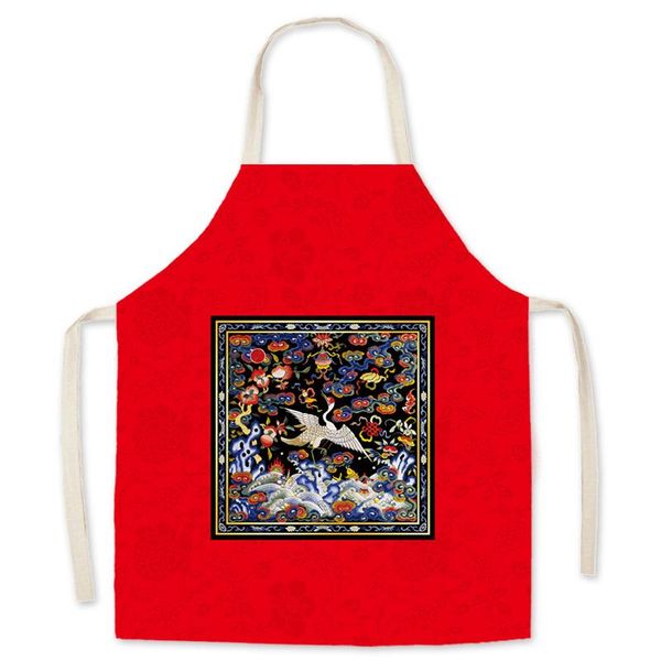 aprons 1pcs kitchen for women forbidden city cotton linen bibs chinese style household cleaning pinafore home cooking apron
aprons 1pcs kitchen for women forbidden city cotton linen bibs chinese style household cleaning pinafore home cooking apron