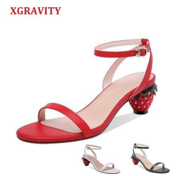 genuine leather strawberry design strange heels women summer shoes elegant comfort ladies fashion sandals fairy a150, Black
genuine leather strawberry design strange heels women summer shoes elegant comfort ladies fashion sandals fairy a150, Black