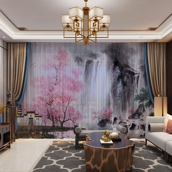 printed tulle sheer curtain chiffon voile for living room scenery floral birds plants pattern people cannot see through & drapes
printed tulle sheer curtain chiffon voile for living room scenery floral birds plants pattern people cannot see through & drapes