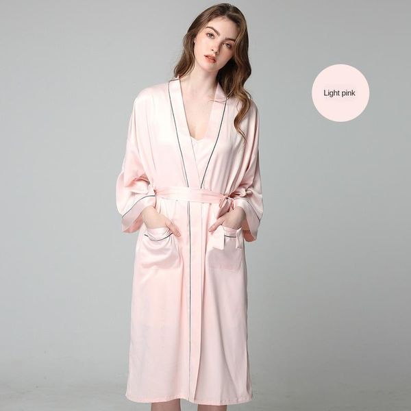 's nightgown spring and autumn korean fashion suspender silk home suit sleepwear women set women's, Black;red
's nightgown spring and autumn korean fashion suspender silk home suit sleepwear women set women's, Black;red