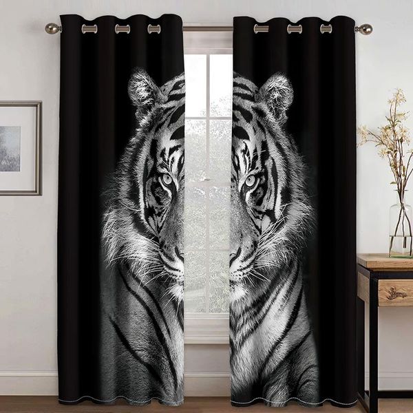 curtain & drapes home living room shade decorative textile decoration bedroom curtains tiger pattern 3d printing
curtain & drapes home living room shade decorative textile decoration bedroom curtains tiger pattern 3d printing