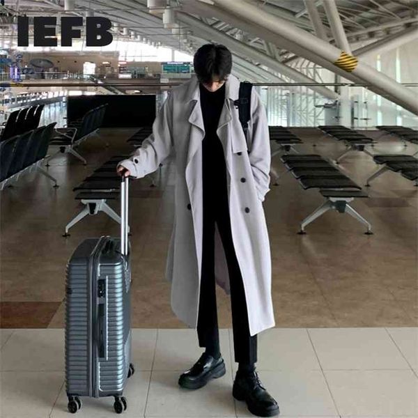 iefb autumn korean windbreaker men's medium long cape casual trend handsome loose trench coat man oversize cloth 9y5263 210819, Tan;black
iefb autumn korean windbreaker men's medium long cape casual trend handsome loose trench coat man oversize cloth 9y5263 210819, Tan;black
