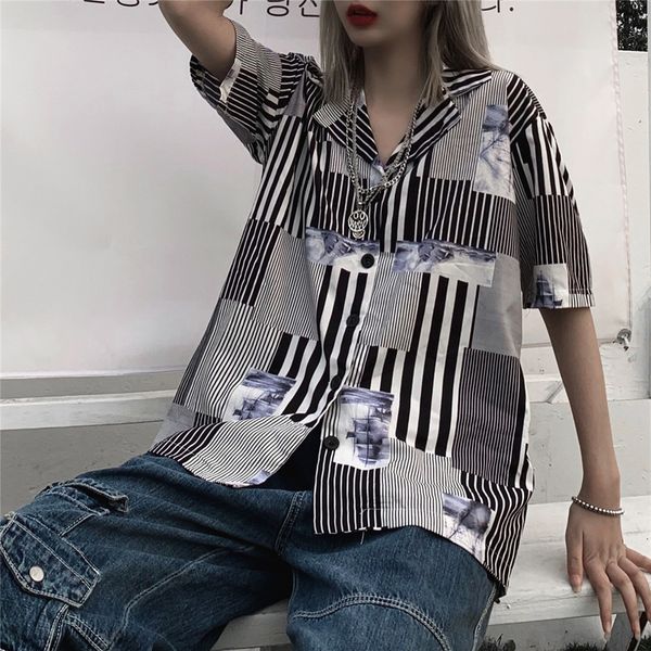 oceanlove harajuku print men women blouse ins streetwear single breasted fashion shirts short sleeve summer blusas 15132, White
oceanlove harajuku print men women blouse ins streetwear single breasted fashion shirts short sleeve summer blusas 15132, White