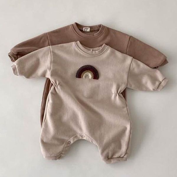clothing sets 2021 autumn winter infant baby boys girls cartoon rainbow rompers kids boy girl long sleeve clothes, White
clothing sets 2021 autumn winter infant baby boys girls cartoon rainbow rompers kids boy girl long sleeve clothes, White