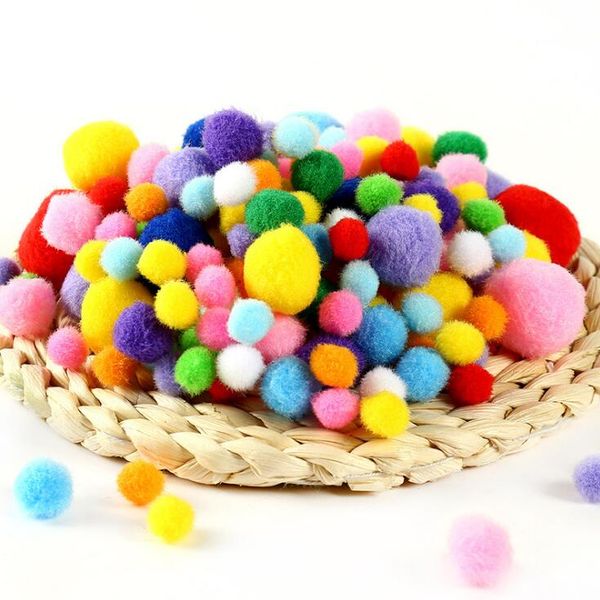Hot 100-500Pcs/lot Mixed Soft Round Shaped Pompom Balls Fluffy Pom Pom For Kids DIY Garment Handcraft 15mm/20mm/25mm GYH, 200pcs eyes
Hot 100-500Pcs/lot Mixed Soft Round Shaped Pompom Balls Fluffy Pom Pom For Kids DIY Garment Handcraft 15mm/20mm/25mm GYH, 200pcs eyes