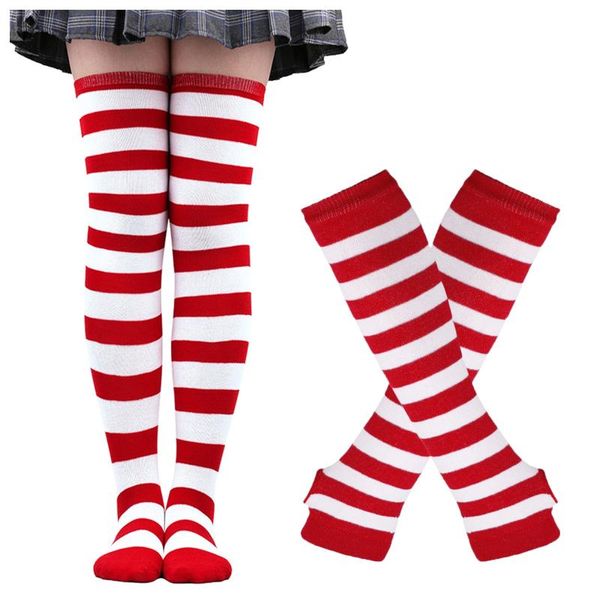 socks & hosiery stripe printing high stockings striped thigh knee arm warmer gloves halloween costume party cosplay holiday gifts, Black;white
socks & hosiery stripe printing high stockings striped thigh knee arm warmer gloves halloween costume party cosplay holiday gifts, Black;white