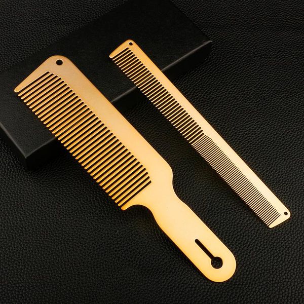 hair brushes ultra-thin 1mm thickness stainless steel comb metal clipper thinning styling tool barber hairdressing, Silver
hair brushes ultra-thin 1mm thickness stainless steel comb metal clipper thinning styling tool barber hairdressing, Silver