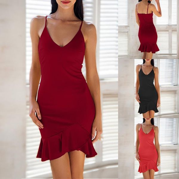 casual dresses women summer dress backless v-neck mini beach sleeveless ruffle slim bag hip sundress, Black;gray
casual dresses women summer dress backless v-neck mini beach sleeveless ruffle slim bag hip sundress, Black;gray
