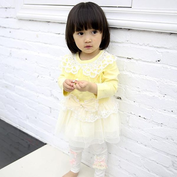 autumn baby girls dress/soft and cute floral princess infant dress girl's dresses, Red;yellow
autumn baby girls dress/soft and cute floral princess infant dress girl's dresses, Red;yellow