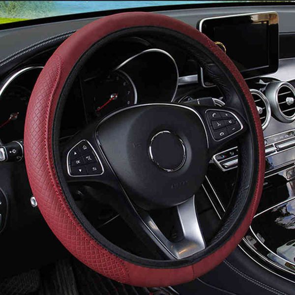 1pc leather car steering wheel cover for fiat 500 abath bravo panda punto ont stilo 500x 500l 500e egea 2020 auto accessories y220422
1pc leather car steering wheel cover for fiat 500 abath bravo panda punto ont stilo 500x 500l 500e egea 2020 auto accessories y220422