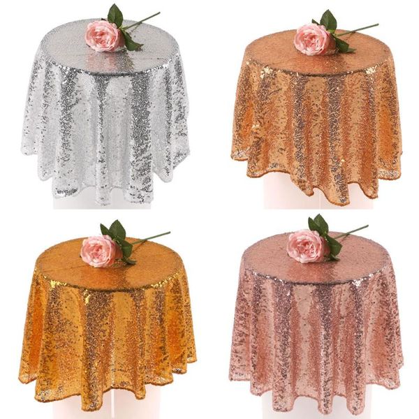 table cloth 80cm sequin tablecloth round designed party festival gold silver decoration n
table cloth 80cm sequin tablecloth round designed party festival gold silver decoration n