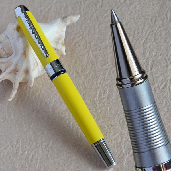 ballpoint pens roller ball pen jinhao 250 yellow and silver wheat blue golden black orange wine 15 colors for choose, Blue;orange
ballpoint pens roller ball pen jinhao 250 yellow and silver wheat blue golden black orange wine 15 colors for choose, Blue;orange