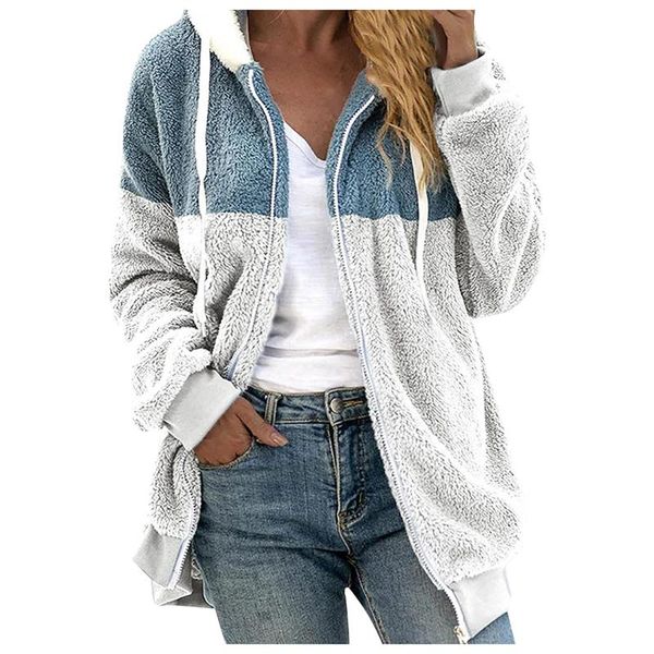 women's hoodies & sweatshirts hooded zipper women fashion patchwork sweatshirt coat winter warm pocket cotton casual long sleeve outwea, Black
women's hoodies & sweatshirts hooded zipper women fashion patchwork sweatshirt coat winter warm pocket cotton casual long sleeve outwea, Black