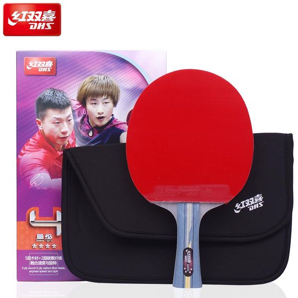 100% original dhs table tennis racket 4 star pong bat racquets indoo sports raquete with bag raquets
100% original dhs table tennis racket 4 star pong bat racquets indoo sports raquete with bag raquets