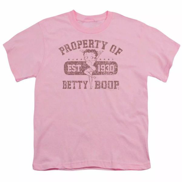 betty boop property of boop kids youth t shirt licensed cartoons tee light pink, White;black
betty boop property of boop kids youth t shirt licensed cartoons tee light pink, White;black