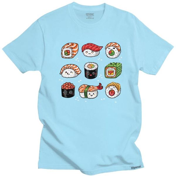 men's t-shirts kawaii japan sushi t shirt men soft cotton handsome t-shirt short sleeved cartoon tshirt anime manga tee loose fit clot, White;black
men's t-shirts kawaii japan sushi t shirt men soft cotton handsome t-shirt short sleeved cartoon tshirt anime manga tee loose fit clot, White;black