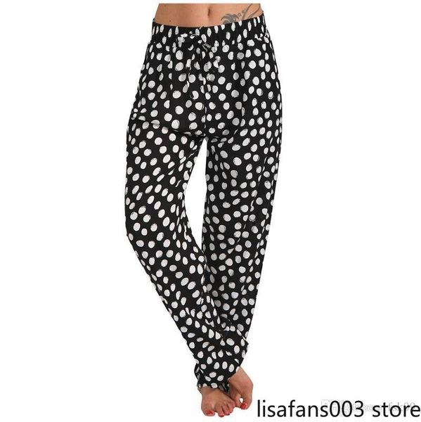 women casual plus size dot print elastic waist drawstring pants female sportwear straight loose long running sweatpants, Black;blue
women casual plus size dot print elastic waist drawstring pants female sportwear straight loose long running sweatpants, Black;blue