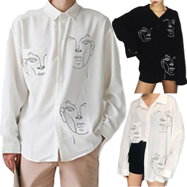 fashion women ladies printing blouse long sleeve summer loose casual shirt clothes women's blouses & shirts, White
fashion women ladies printing blouse long sleeve summer loose casual shirt clothes women's blouses & shirts, White