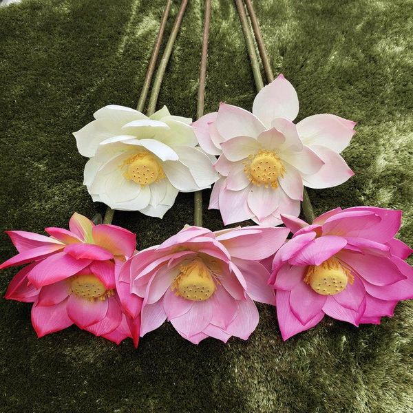 decorative flowers & wreaths 4pcs simulation large lotus artificial branch home decoration pe leaf wedding backdrops mall window meichen lay
decorative flowers & wreaths 4pcs simulation large lotus artificial branch home decoration pe leaf wedding backdrops mall window meichen lay