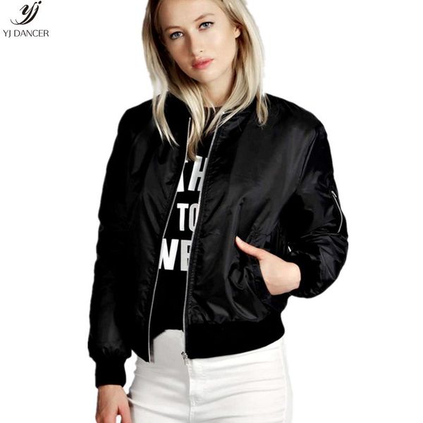 women's jackets 2021 autumn winter female loose solid color personality short fashion casual zipper outside jacket coat h083, Black;brown
women's jackets 2021 autumn winter female loose solid color personality short fashion casual zipper outside jacket coat h083, Black;brown